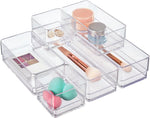 STORi SimpleSort Drawer Organizer Bins 6 pc Set for Bathroom and Desk Storage