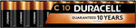Duracell Coppertop C Batteries, 8 Count (Pack of 1), C Battery with Long-lasting Power, All-Purpose Alkaline Battery for Household and Office Devices