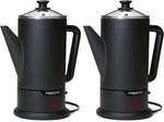 Presto 02811 Stainless Steel Electric Coffee Percolator for 12-Cups with Easy-Pour Spout and Stay-Cool Handle