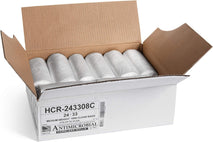 Aluf Plastics High Density Trash Bags, 16 Gallon, 1000 Count, Clear, for Various Uses