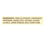 Celestial Seasonings Hibiscus Tea, Red Zinger Herbal Tea, Caffeine Free, 20 Tea Bags