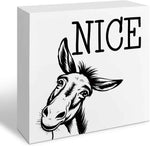 Funny Restroom Bathroom Wooden Signs, Funny Bathroom Sayings, Humor Washroom Quotes Block Plaque, Wall Art/Home Decor, Rustic Wooden Box Signs, Farmhouse Decor, Housewarming Gift
