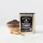 Watkins Pure Ground Black Pepper, 6 oz. Tin, Non-Gmo, Gluten-Free, Kosher, Handcrafted in USA