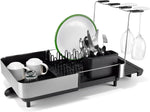 Joseph Joseph Extendable Dish Drying Rack with Dual Parts - Stainless Steel