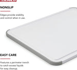KitchenAid Classic Cutting Board with Perimeter Trench and Non Slip Edges