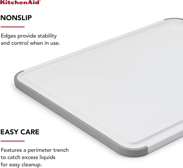KitchenAid Classic Cutting Board with Perimeter Trench and Non Slip Edges