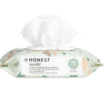 Honest Company Hypoallergenic Baby Wipes for Sensitive Skin, Fragrance-Free, 576 Count (6 Packs of 96)