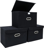 StoreOne Fabric Storage Cube Bins for Home and Bedroom Organization