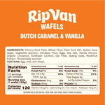 Rip Van Wafels Dutch Caramel & Vanilla Stroopwafels, 12 Count, Snack