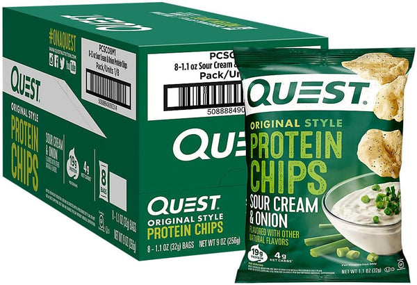 Quest Nutrition Tortilla Style Protein Chips Variety Pack, 12 Count, 1.1 oz, Low Carb, High Protein, Gluten Free