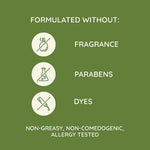aveeno daily moisturizing body lotion for dry skin, 18 fl oz, paraben free, fragrance free