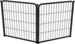 fxw homeplus unleashed 24 inch 6 panels dog pen black patented