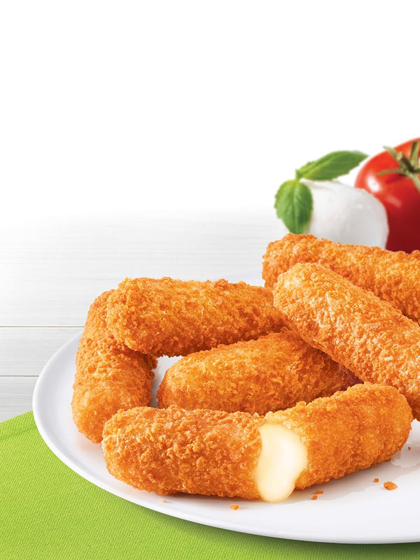 Farm Rich Breaded Mozzarella Cheese Sticks, 22 oz, Frozen Party Appetizer & Snack