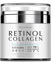 Enaskin Retinol 1.7 Fl Oz Face Neck Collagen Cream For Tightening Skin Anti Aging