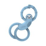 Dr. Brown's soft 100% silicone, BPA free, teething toy for 3m+ babies, pink bunny design