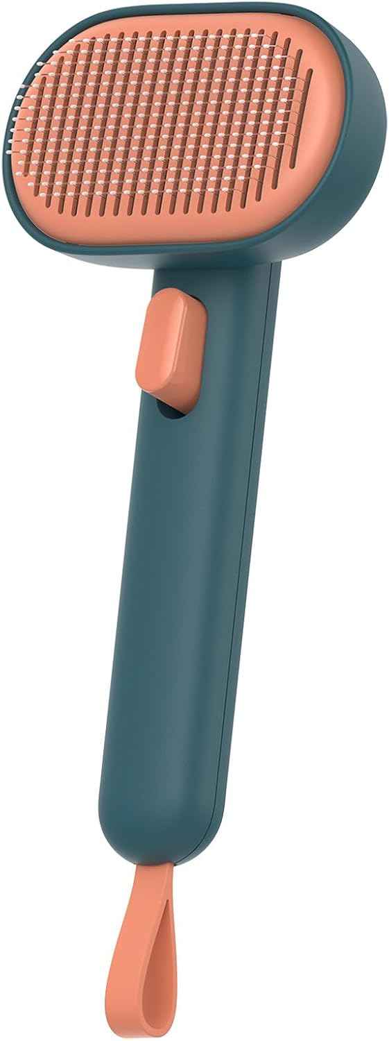 Aumuca Cat Brush for Shedding, Cat Brushes for Indoor Cats, Cat Brush for Long or Short Haired Cats, Cat Grooming Brush Cat Comb for Kitten Rabbit Massage Removes Loose Fur