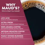 Maud's Original Coffee Pods Variety Pack, 80-count, 9 Assorted Roasts, Compatible with Keurig K Cups Maker