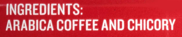 French Market Coffee & Chicory Dark Roast Ground Coffee, 12oz Can (Pack of 1)