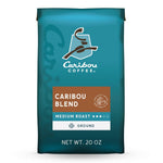 Caribou Coffee, Medium Roast Ground Coffee, 20 Ounce Bag, 100% Arabica, Rainforest Alliance Certified