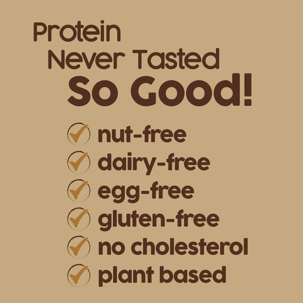No Nuts! Chocolate Chip Protein Bars, 100% Nut-Free, Vegan, Gluten-Free, Non-GMO, Organic, Kosher, 12 Count