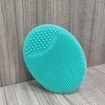 Silicone facial cleansing brush, 4 pack soft brush for deep cleaning, blackhead & acne pore care, gentle face exfoliator