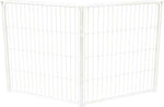 FXW Homeplus Unleashed Indoor Dog Playpen - Stress-Free and Safe Play, Heavy Duty 24 Inch 6 Panels Dog Pen for Puppy and Small Dogs, Black│Patented