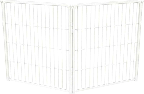 FXW Homeplus Unleashed Indoor Dog Playpen - Stress-Free and Safe Play, Heavy Duty 24 Inch 6 Panels Dog Pen for Puppy and Small Dogs, Black│Patented
