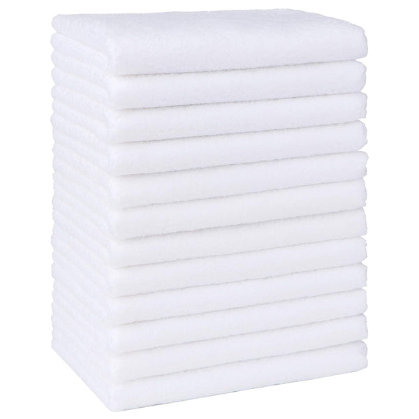 homexcel microfiber coral fleece baby washcloths 24 pack 7x9 inch