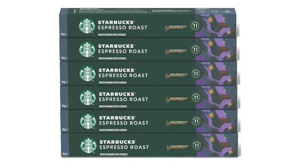 Starbucks by Nespresso Original Line, 50-count Espresso Pods Variety Pack