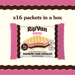 Raspberry and Dark Chocolate Wafer Cookies, 16 Count, Individually Wrapped