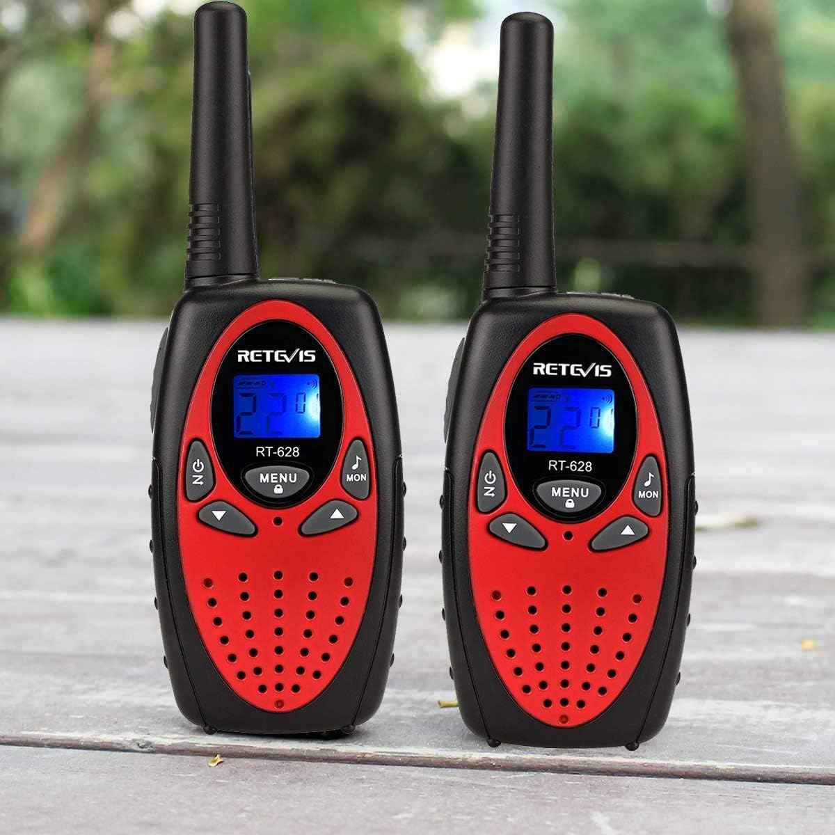 Retevis RT628 Walkie Talkies for Kids,Toys Gifts for 6-12 Years Old Boys Girls,Long Range 2 Way Radio 22CH VOX,Birthday Gift,Family Walkie Talkie for Camping Hiking Indoor Outdoor