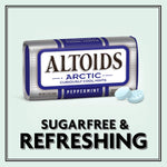 altoids arctic peppermint breath mints sugar free 1.2 oz tin pack of 8