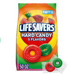 Life Savers 5 Flavors Hard Candy Assortment 50-Ounce Individually Wrapped Bulk Pack