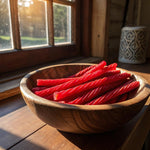 TWIZZLERS Twists Strawberry Flavored Licorice Style Chewy Candy 5 lb Bulk Tub