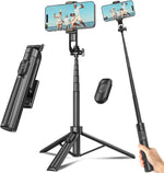 selfie-stick-travel-tripod-for-iphone-50-inch-black
