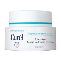 Curel Japanese Skin Care Intensive Face Moisturizer Cream, fragrance-free, anti-aging, 1.4 Oz, hydrating face lotion for dry to very dry sensitive skin