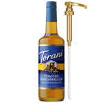 Torani sugar-free vanilla flavored syrup, zero-calorie, 25.4 fl oz, pump included