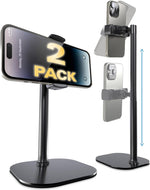 Adjustable Cell Phone Stand for Desk, Phone Stand for Recording, iPhone Holder for Filming