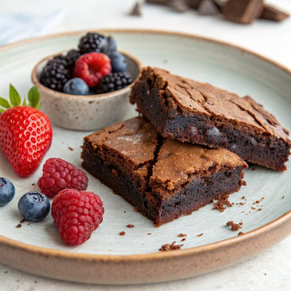 Nature's Bakery Double Chocolate Brownie Bars, Whole Grains, Dates, and Cocoa, Plant Based, Dairy-Free Snack Bars