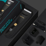 Prtech manscape body hair trimmer for men waterproof pubic hair ball trimmer with ceramic blade electric body shavers for men sensitive skin safe