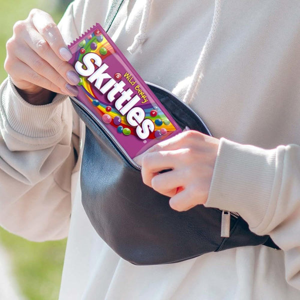 Bulk box of assorted SKITTLES and STARBURST candies, 37.05 oz, 18-count variety mix