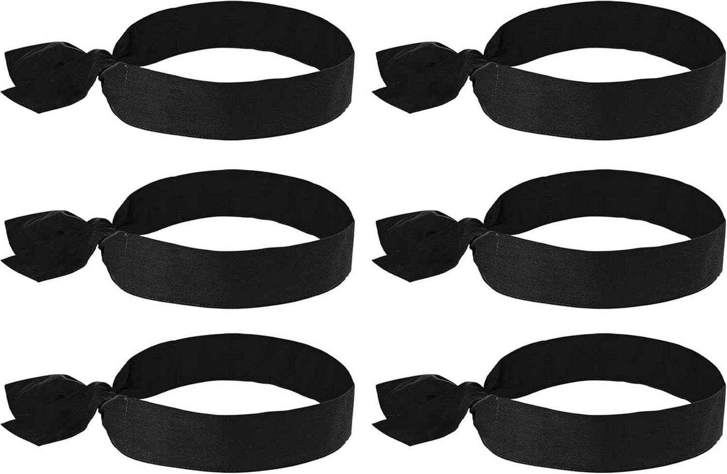 Ergodyne Chill Its 6700 Cooling Bandana, Evaporative Polymer Crystals for Cooling Relief, Tie for Adjustable Fit, Blue