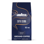 Lavazza medium roast ground coffee, Arabica and Robusta blend, 32 oz bag for drip and espresso preparations