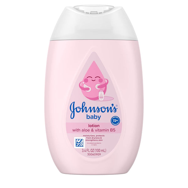 johnsons baby lotion with coconut oil aloe vera vitamin b5 72hr hydration