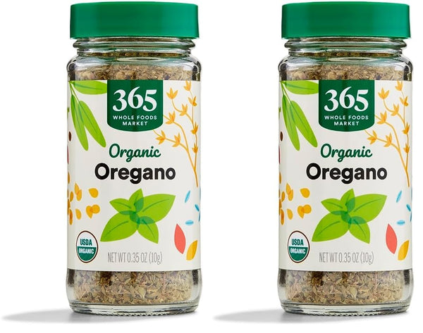 365 by Whole Foods Market, USDA Certified Organic Italian Seasoning, 0.35 Ounce Dried Oregano