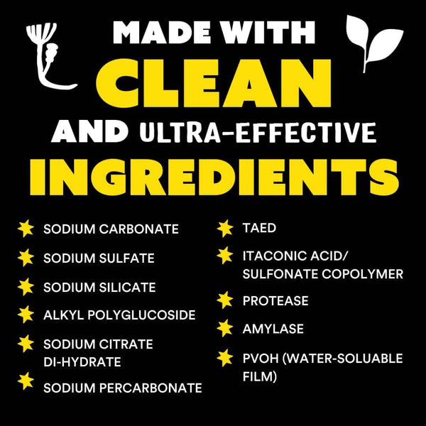 Molly's Suds Unscented Dishwasher Pods: Grease-Cutting, Residue-Free Cleaning for Sparkling Dishes