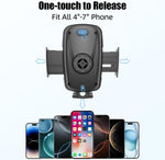 Adjustable Cup Phone Holder for Car with 360° Gooseneck Mount
