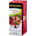 Bigelow Cranberry Apple Herbal Tea Bags 28-Count Box Pack of 1
