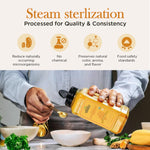 USDA Organic Turmeric Powder - Non-GMO, Kosher, Lab Tested - Chef Jar, Sustainably Grown, 18 oz, HQOExpress, Legacy Brand Since 1977