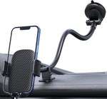 Qifutan Cell Phone Holder for Car Mount with Long Arm and Anti-Shake Stabilizer